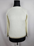 EK5587 Damen Pullover von Tom Tailor, wollweiß, Gr. L0