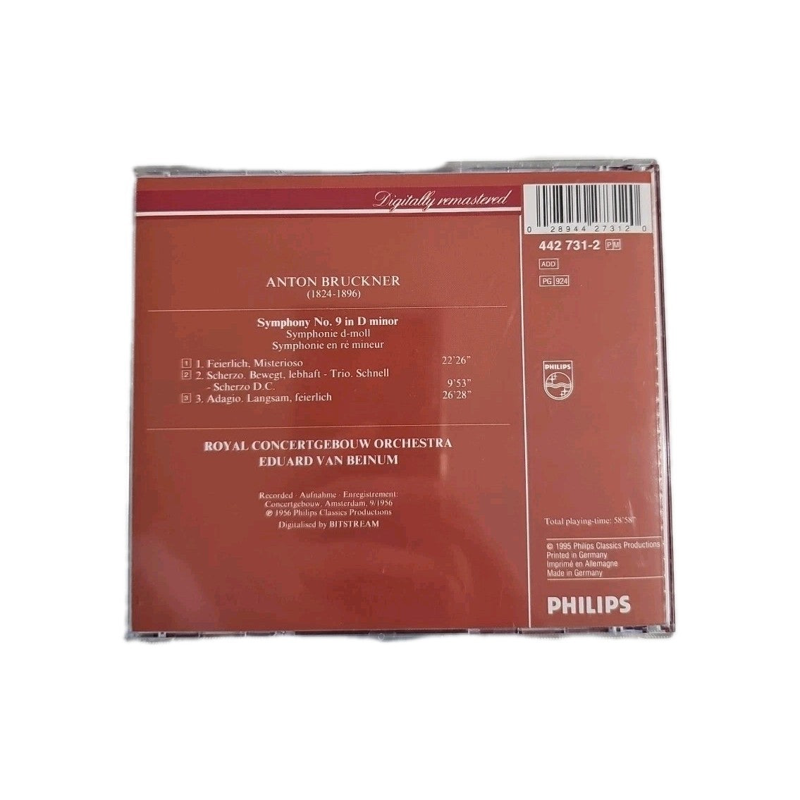 EB4225 Sinfonie 9 von Beinum, Cgo | CD | Zustand sehr gut2