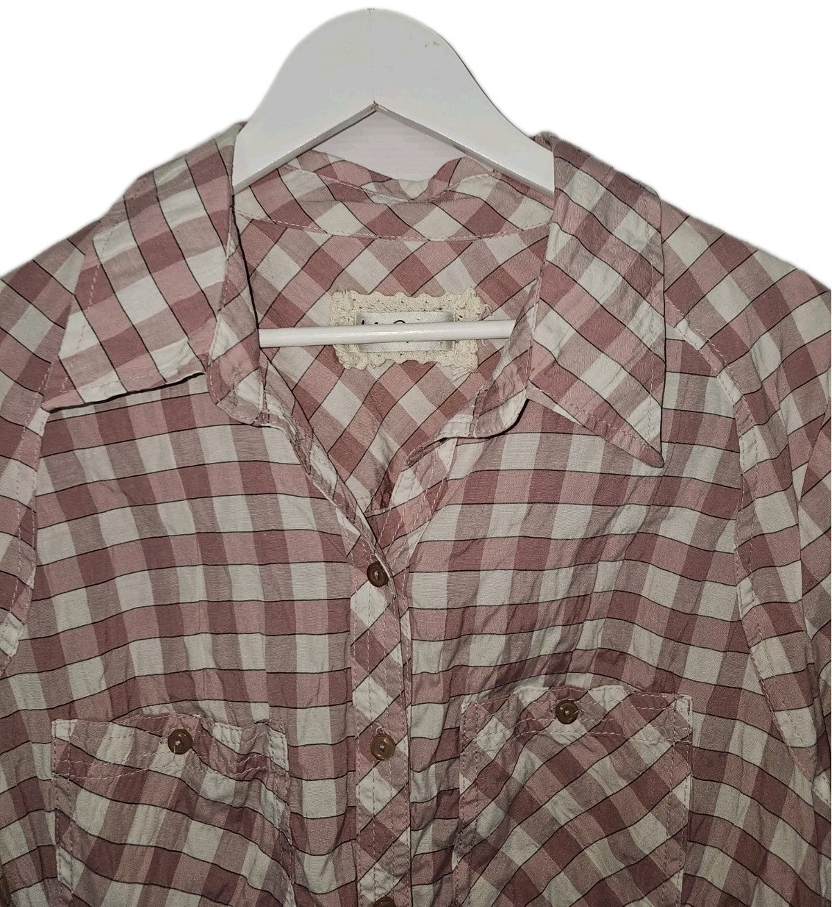 EK9045 Damen Bluse von Ulla Popken, Rosa, Gr. 46/481