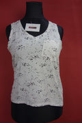 EK2131 Damen Shirt von Ichi, weiß/schwarz, Gr. L0