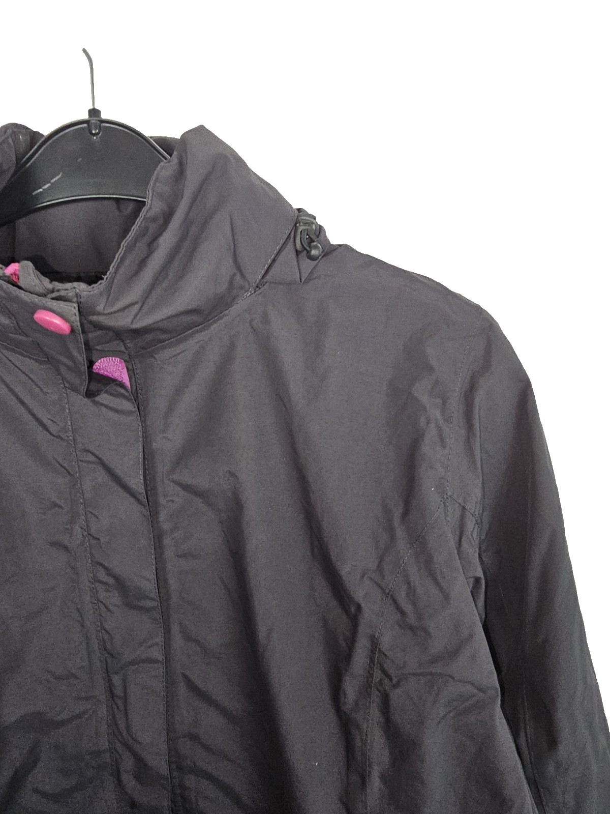 EK5453 Damen Regenjacke/Wundbreaker von Crane, Schwarz, Gr. L1