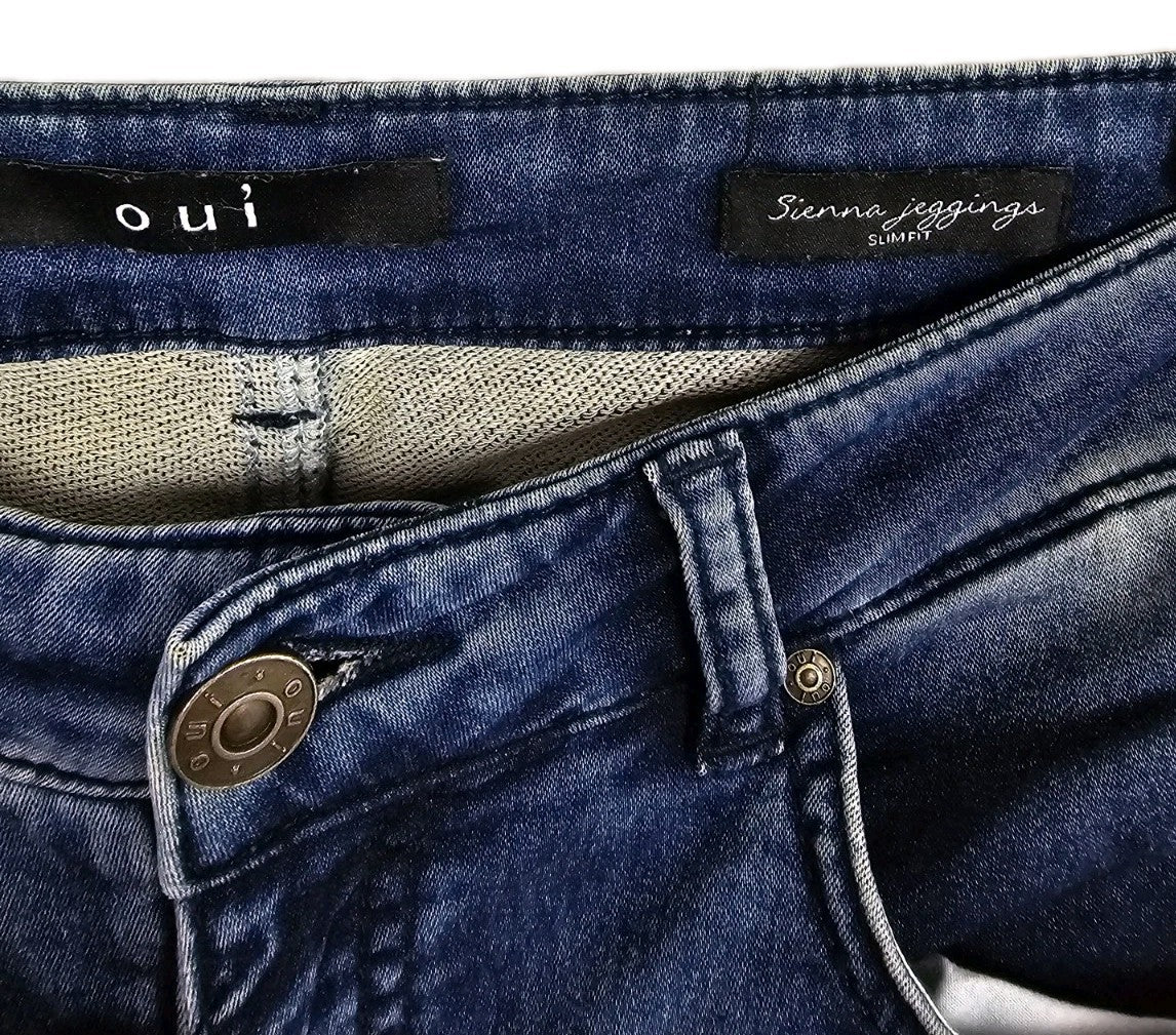 EK9137 Damen Jeans von Oui, blau, Gr.362