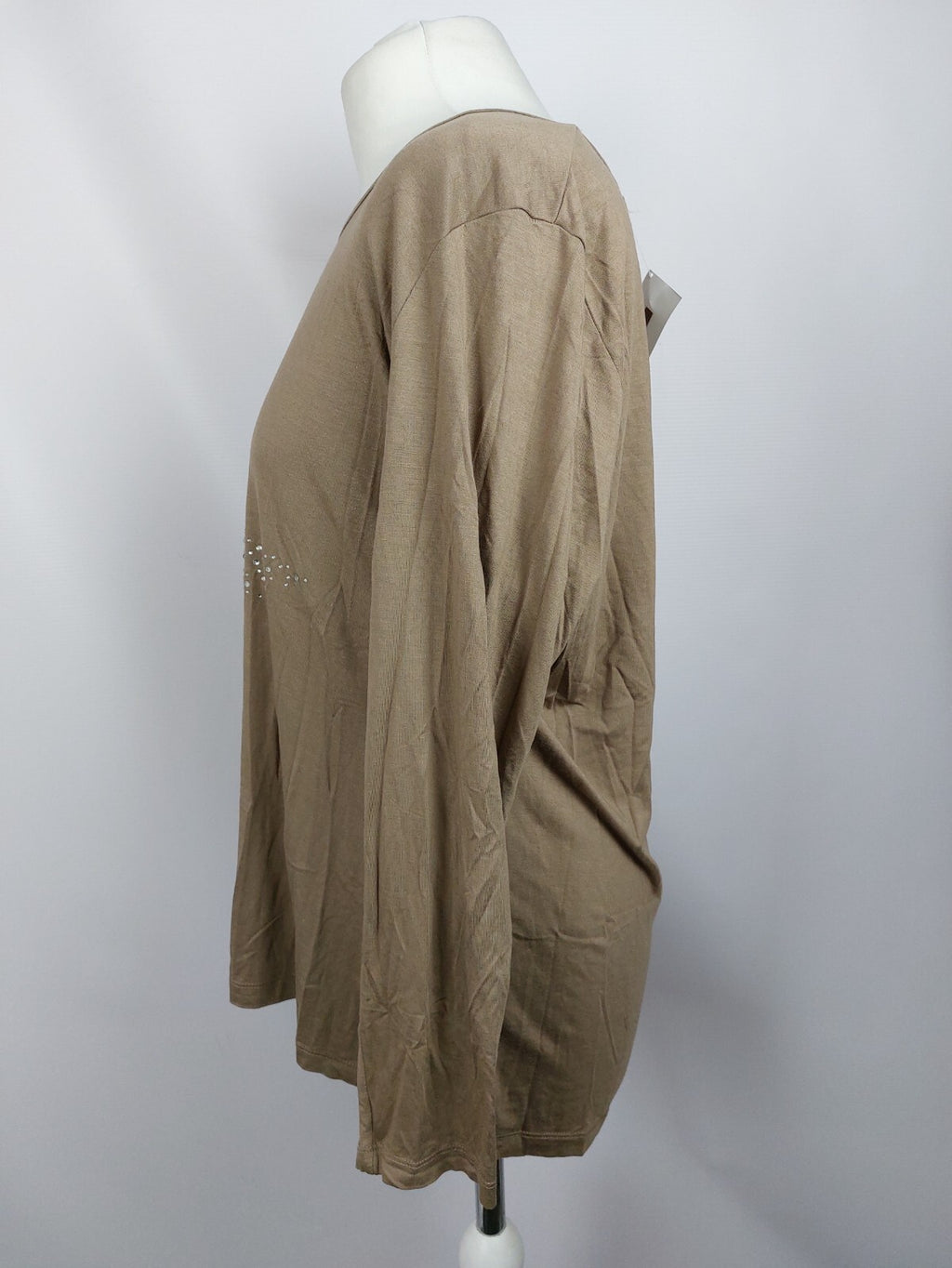 EK4619 Damen Shirt von THOM, beigebraun, Gr. L2