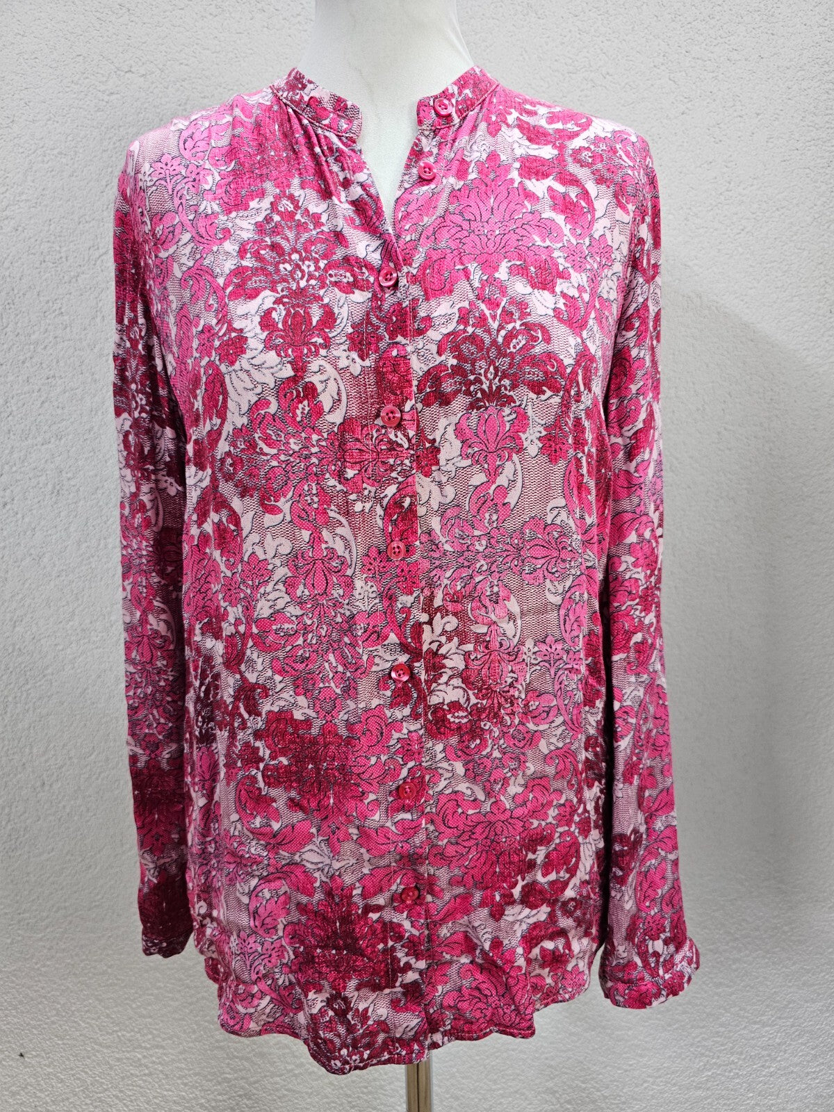 EK5900 Damen Bluse von Alba Moda, pink, Gr. 380