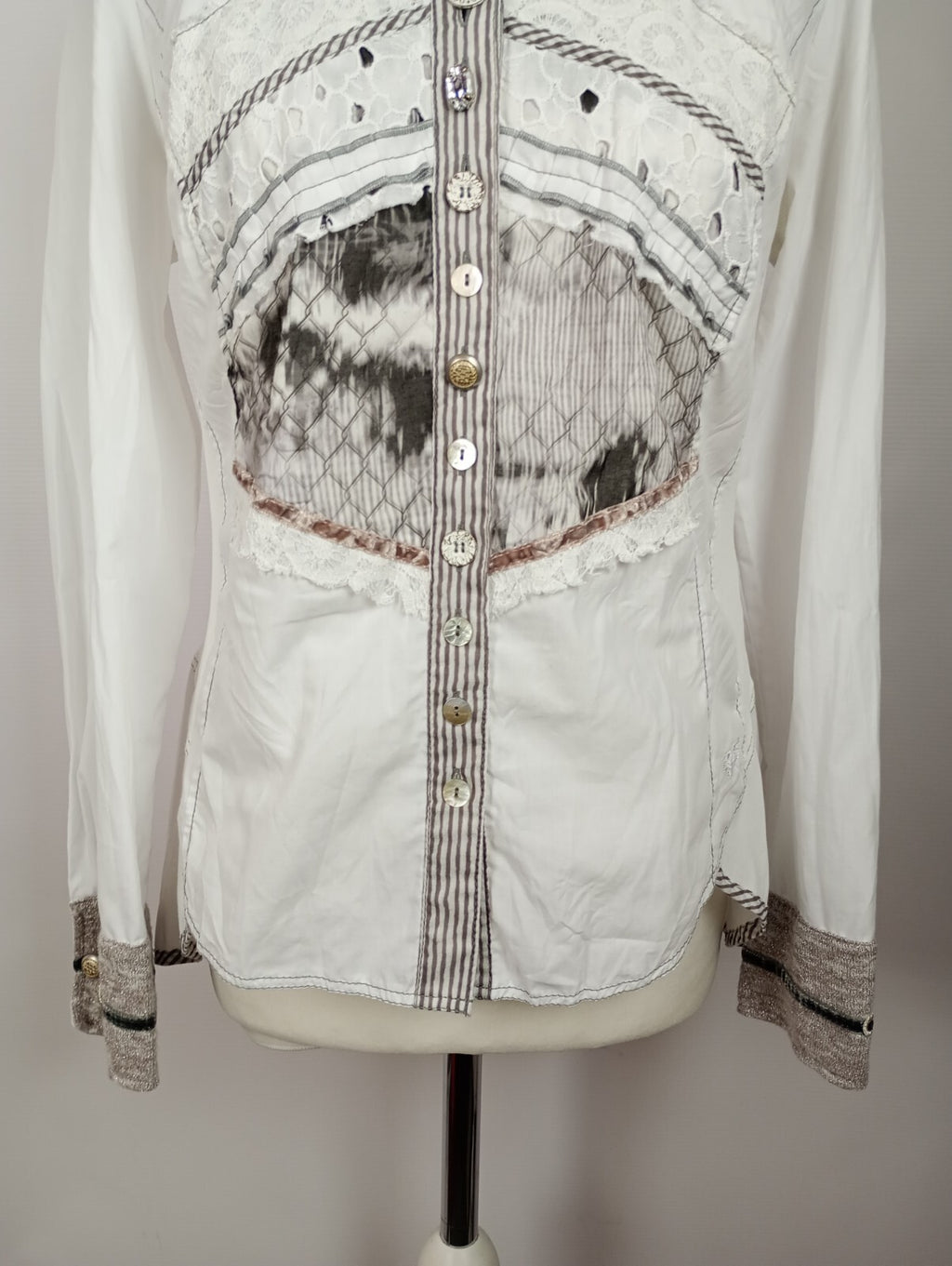 EK3987 Damen Bluse von Just white, weiß, Gr. 382