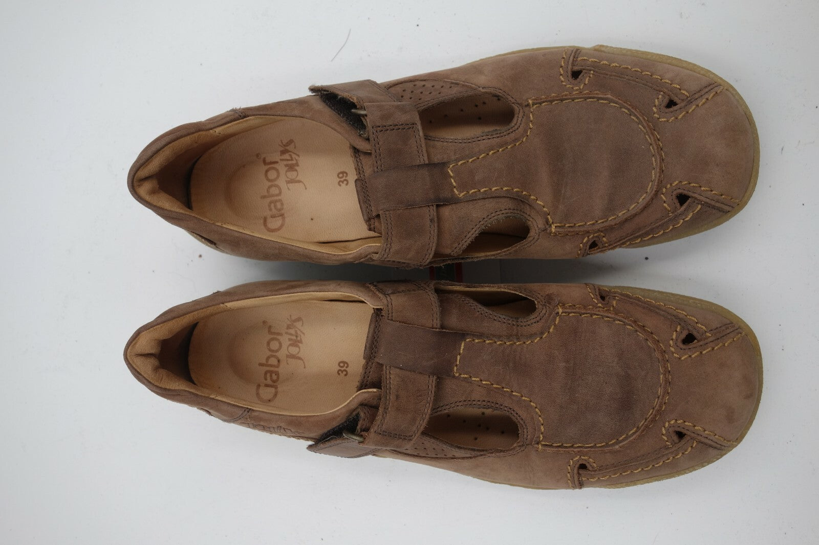 ES0018 Damen Halbschuhe von Gabor, braun, 395