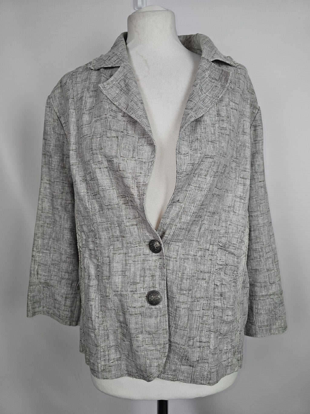 EK1963 Damen Blazer von Merric, grau, Gr.M (16)0