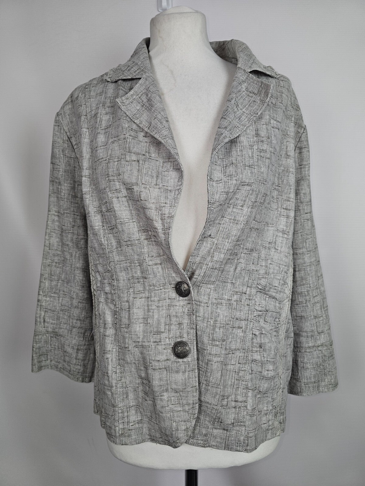 EK1963 Damen Blazer von Merric, grau, Gr.M (16)0