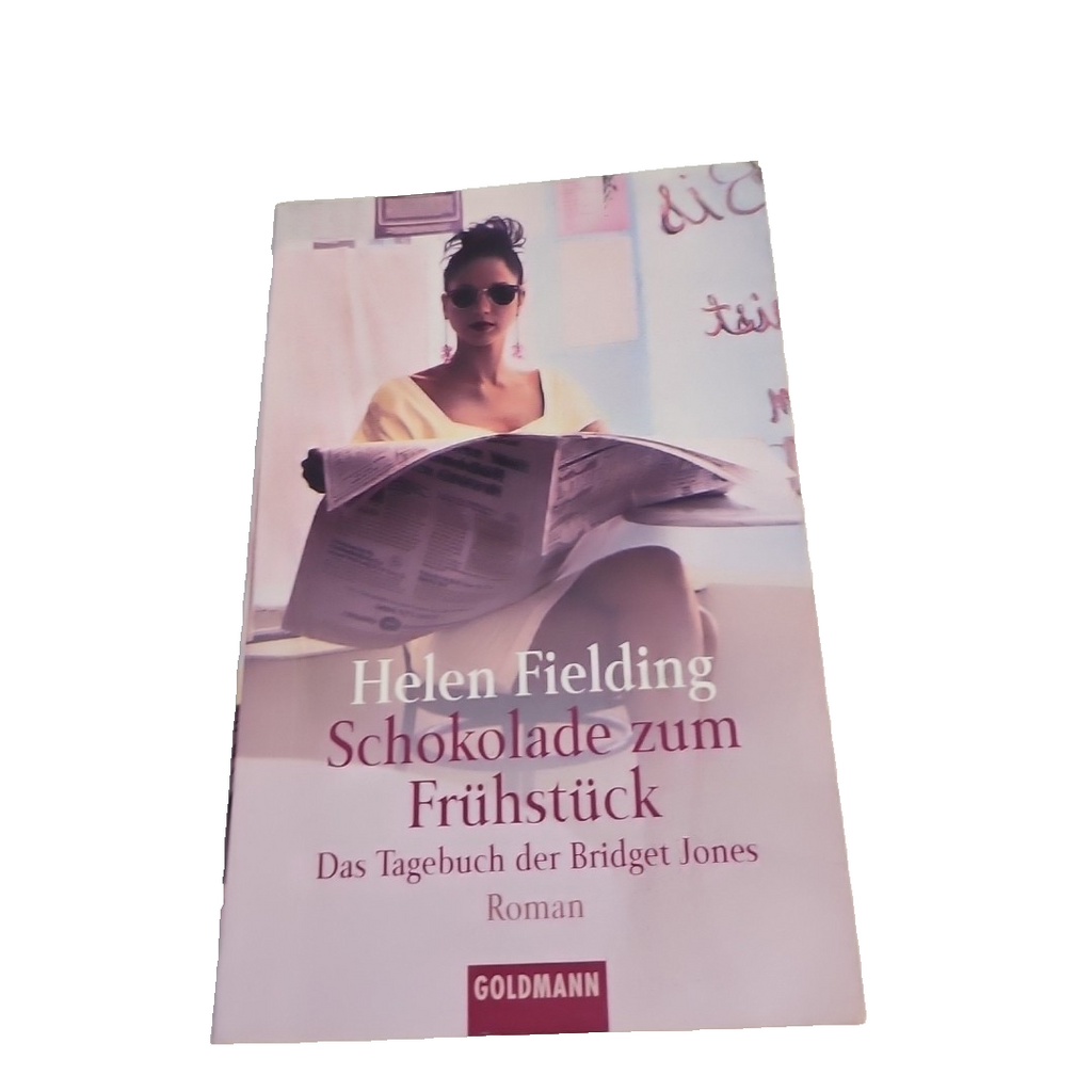 EB2754 Buch Schokolade Zum Frühstück, Helen Fieding, Roman, Goldmann0
