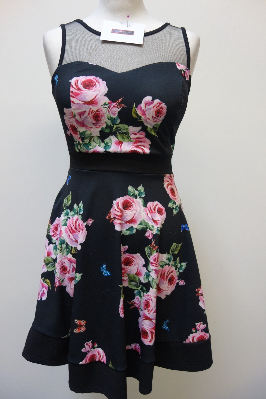 EK3680 Kleid mit Blumenmuster 0