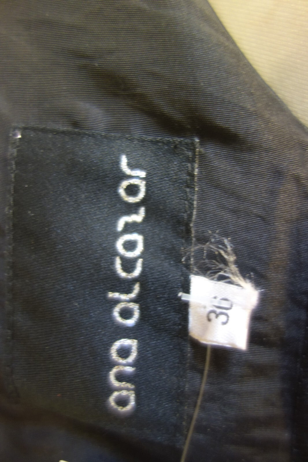 EK2722 Damen Kleid von Ana Alcazar, schwarz, Gr. 366