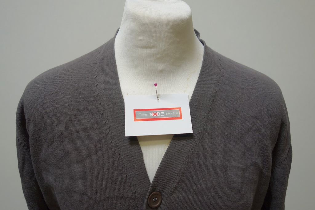 EK1830 Herren Strickjacke von Mac, grau, Gr. L1