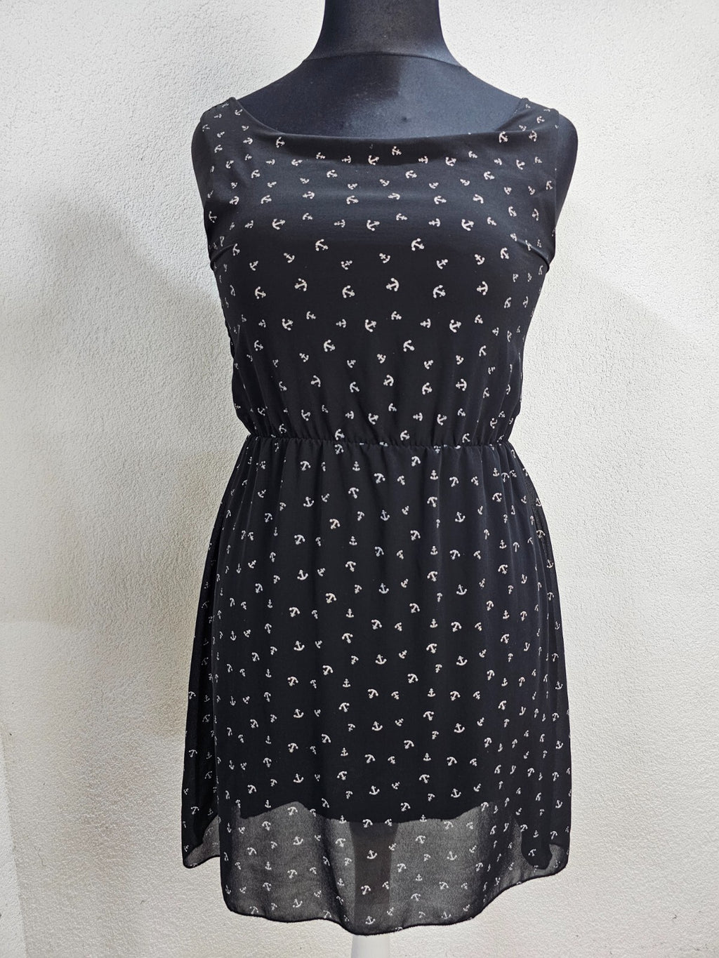 EK5261 Damen Kleid, schwarz, Gr.M0