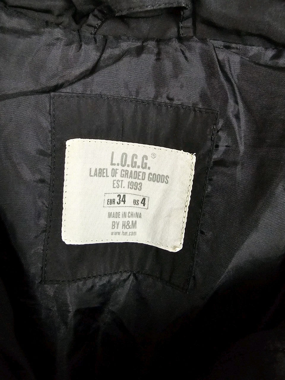 EK10462 Damen Winterjacke von L.O.G.G., Schwarz, Gr. 341