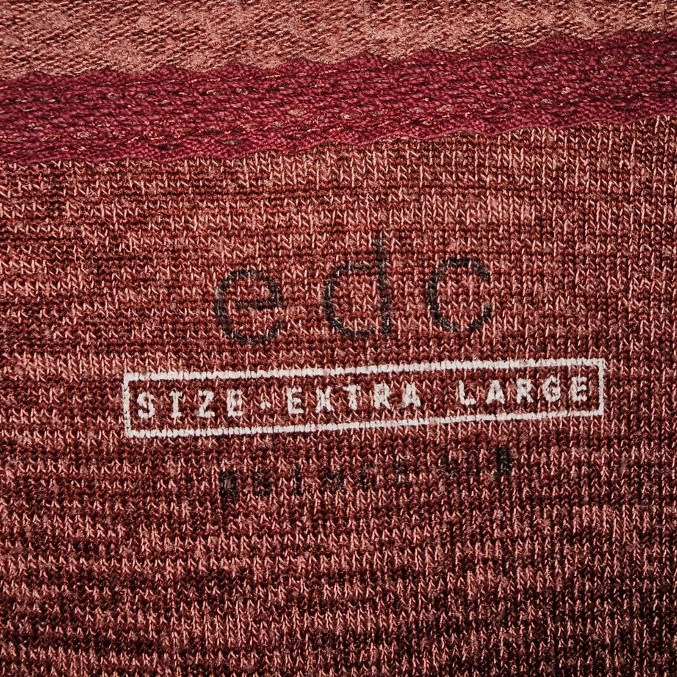 EK8658 Damen Langarmshirt von EDC, rot, Gr.XL2