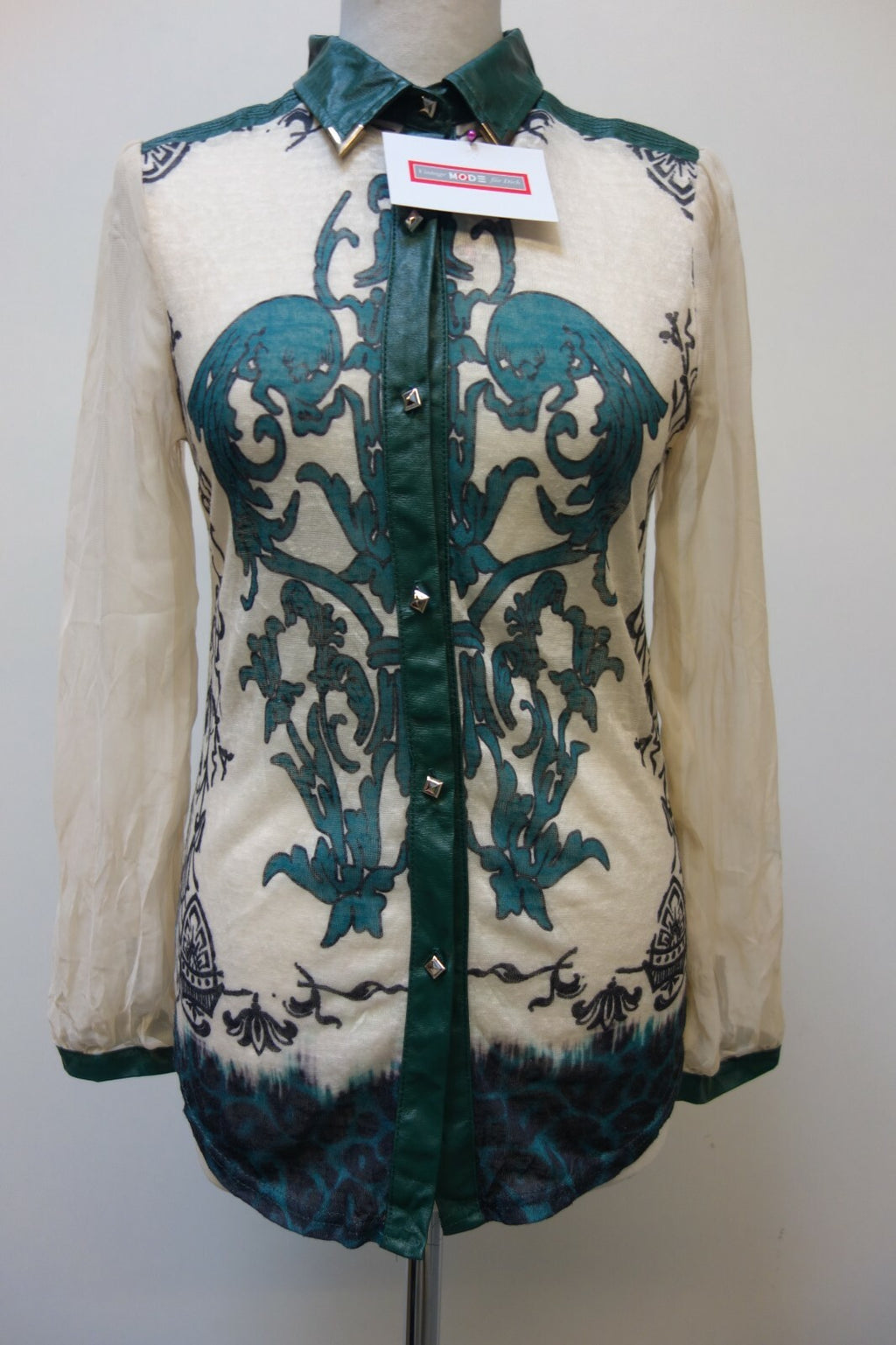 EK1746 Damen Bluse von Nero su Bianco, Gr. S0