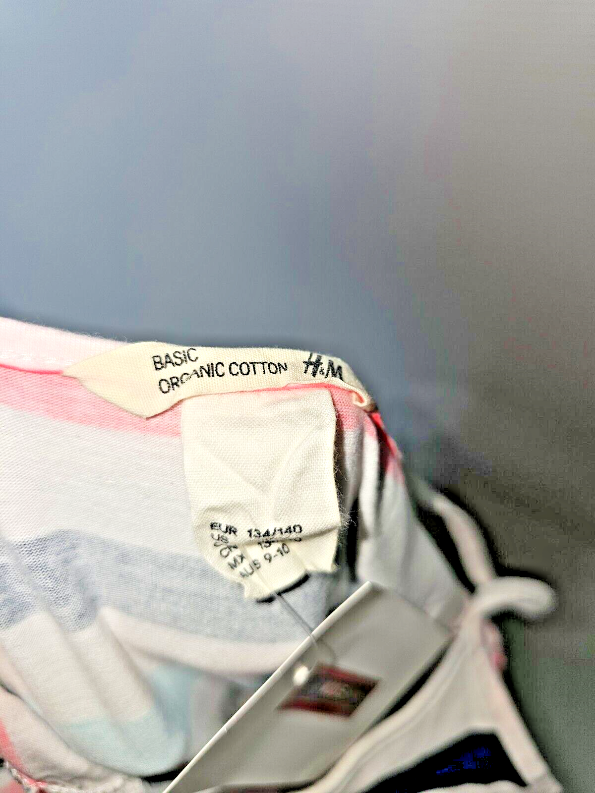 EK6744 Mädcjen Kleid von H&M, Weiß, Gr.134/1401