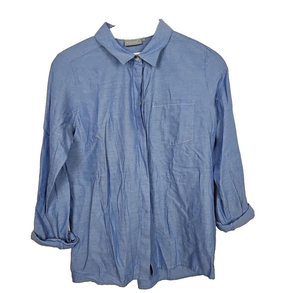 EK6116 Herren Hemd von Broadway, Hellblau, Gr. S0