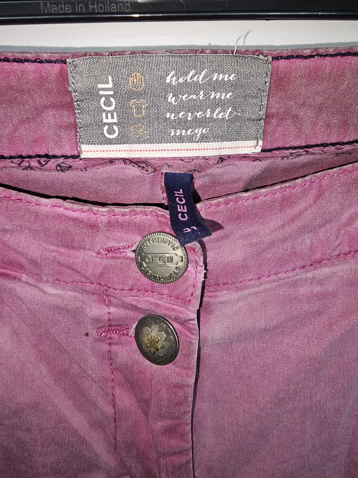 EK9743 Damen Shorts von Cecil, Altrosa, Gr. 312