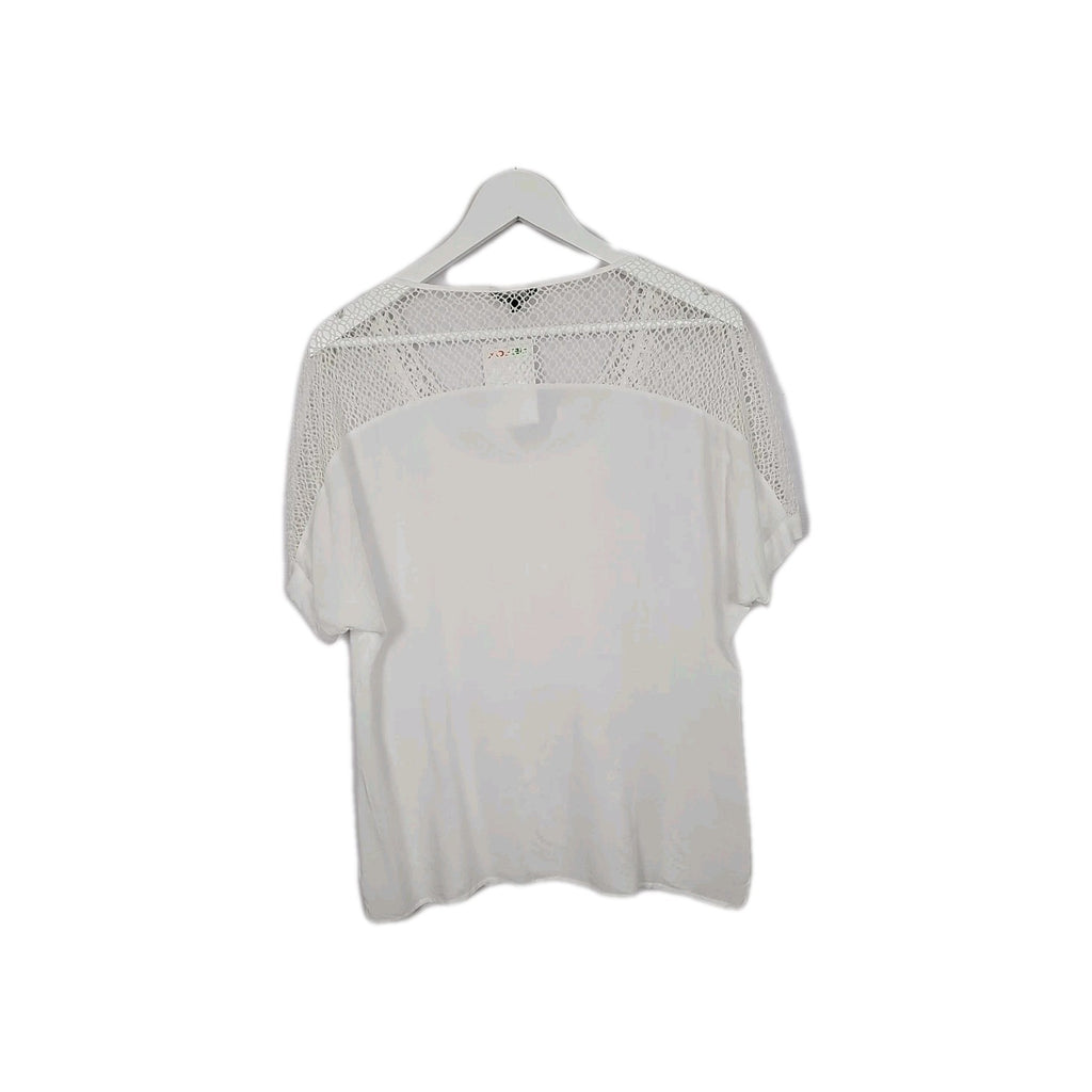 EK9800 Damen T-Shirt Floryday Gr.M Weiß2