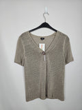 EK6564 Damen Strickjacke von Bexleys, Braun, Gr.S0