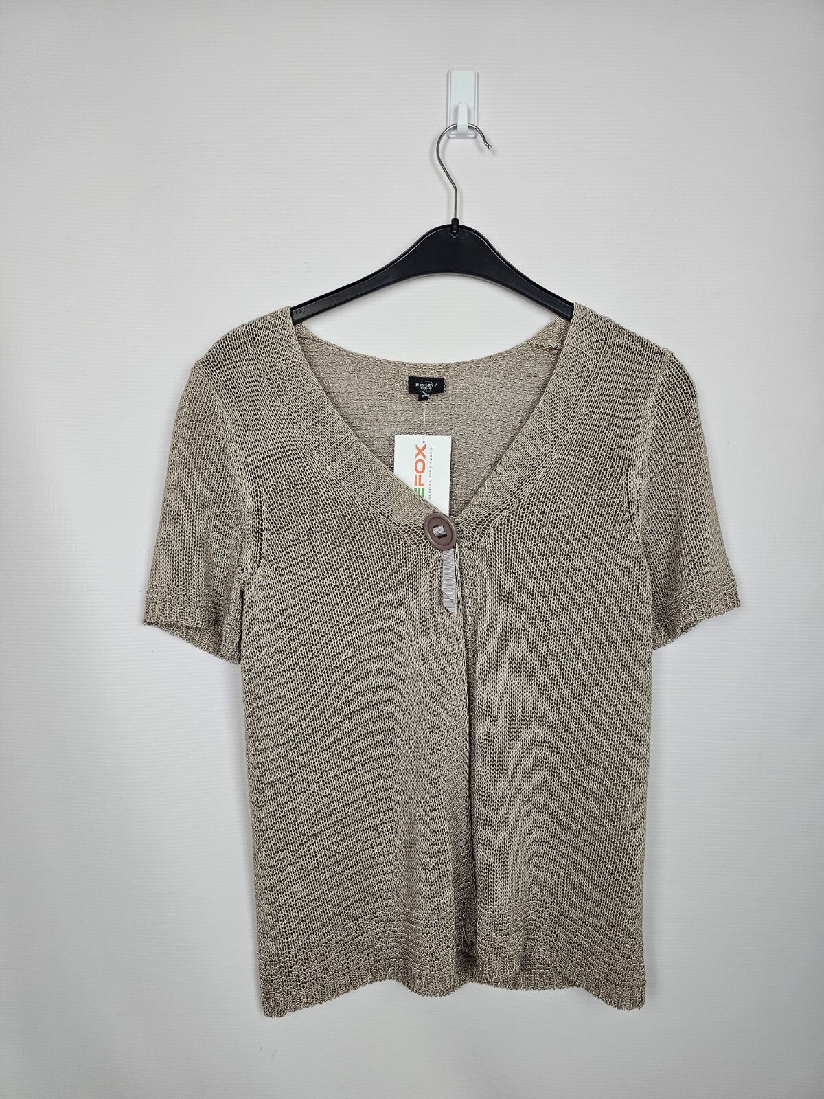 EK6564 Damen Strickjacke von Bexleys, Braun, Gr.S0