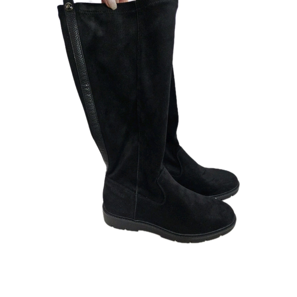 ES918 Damen Boots S.Oliver Gr.40 Schwarz0