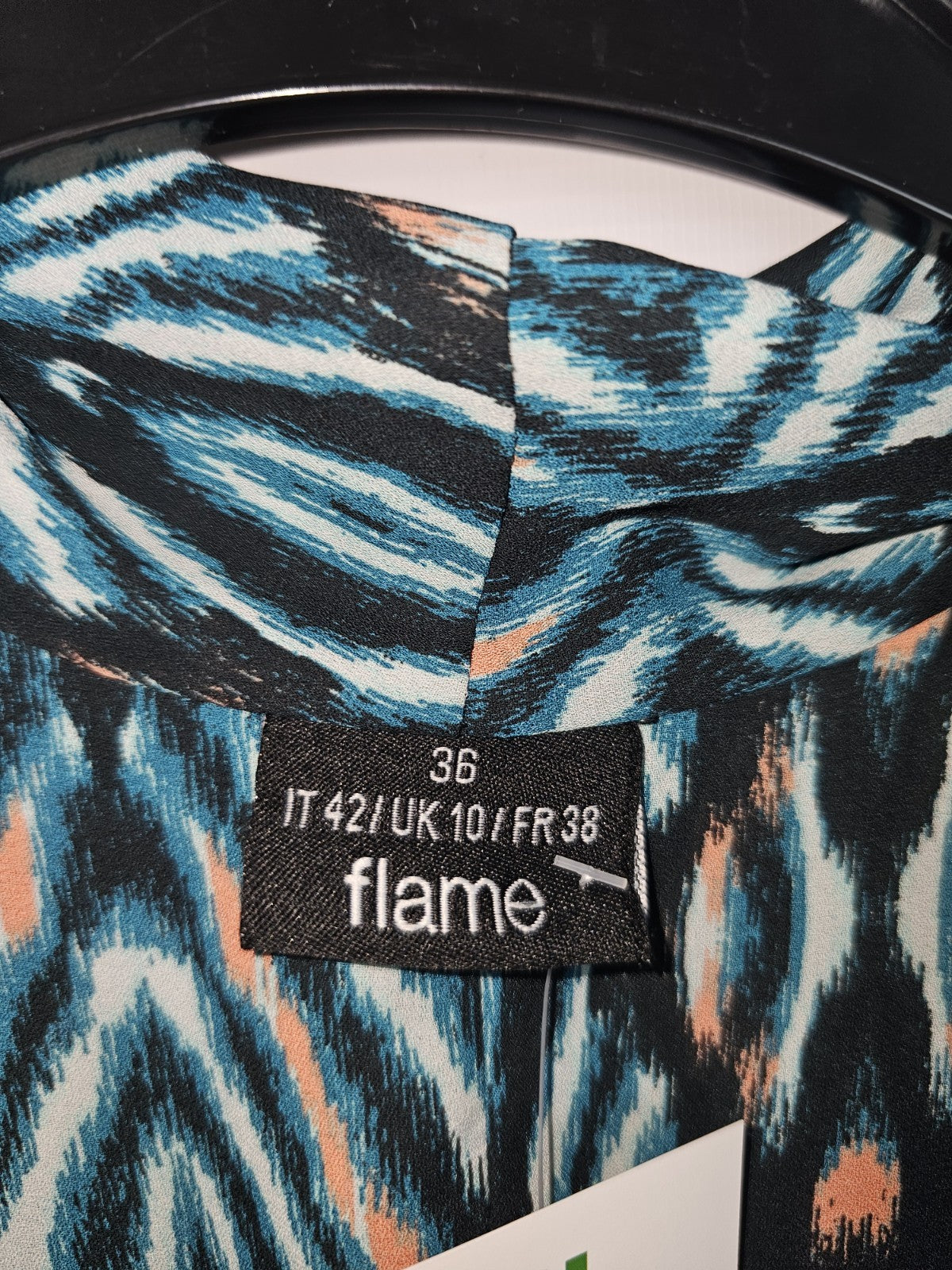 EK8483 Damen Kleid von Flame, Mehrfarbig,  Gr. 362