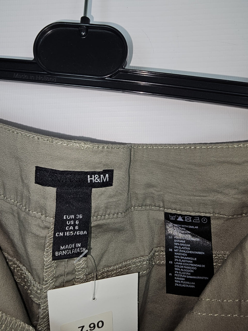 EK5218 Damen Rock von H&M,  Grau, Gr. 362