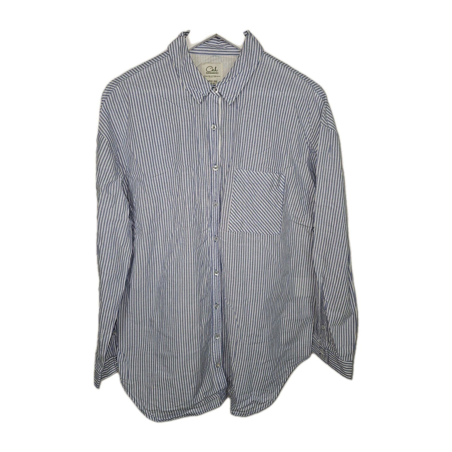 EK7212 Damen Bluse von Clockhouse, blau, Gr.L0