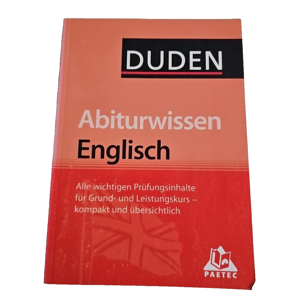 EB2544 Duden * Abiturwissen Englisch * Alle wichtigen Prüfungsinhalte0