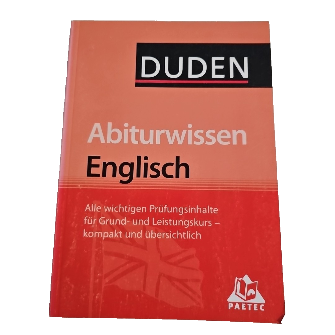 EB2544 Duden * Abiturwissen Englisch * Alle wichtigen Prüfungsinhalte0