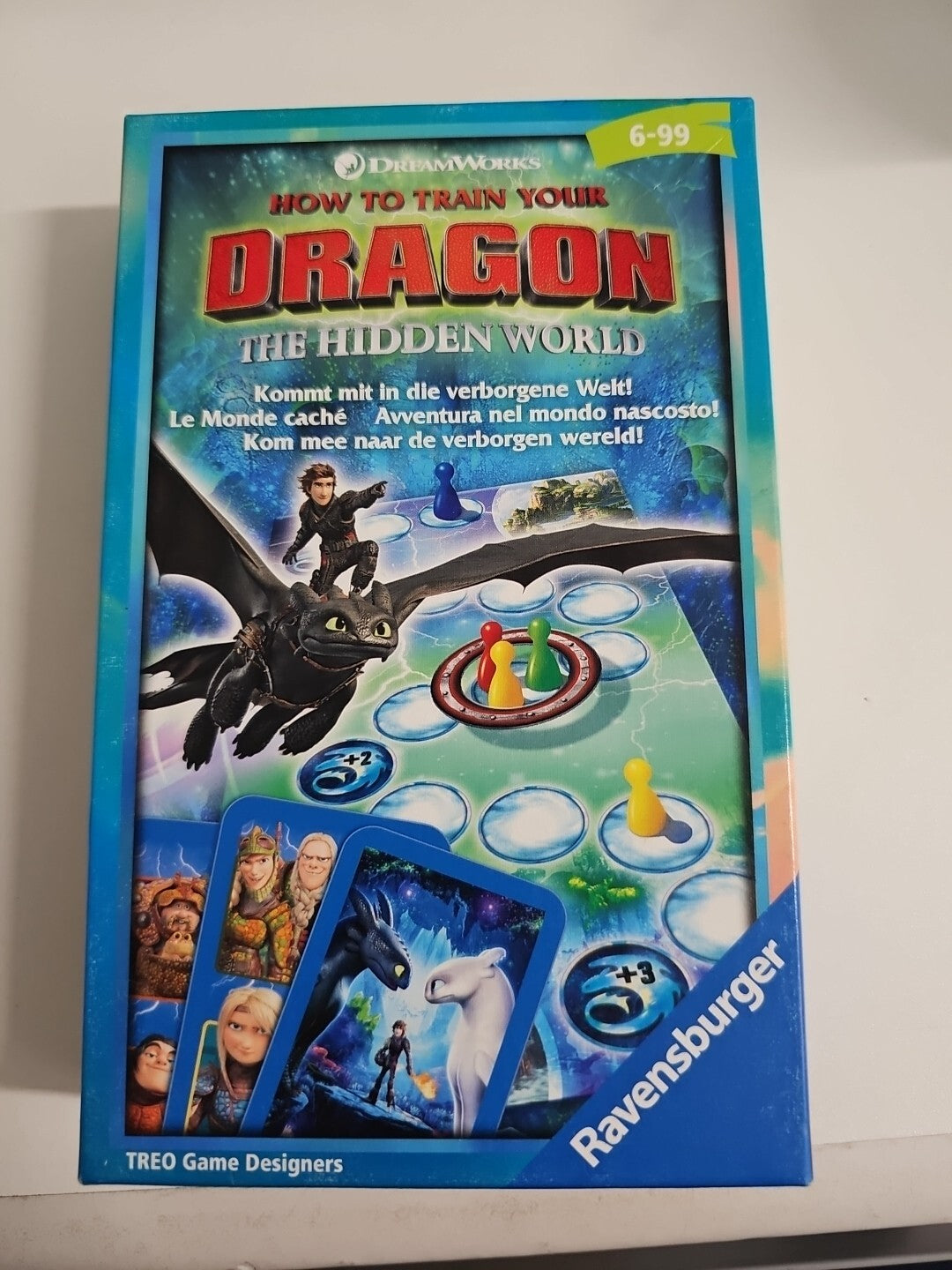 EB1706 Ravensburger® Drachenzähmen leicht gemacht "Die verborgene Welt ", NEU &0