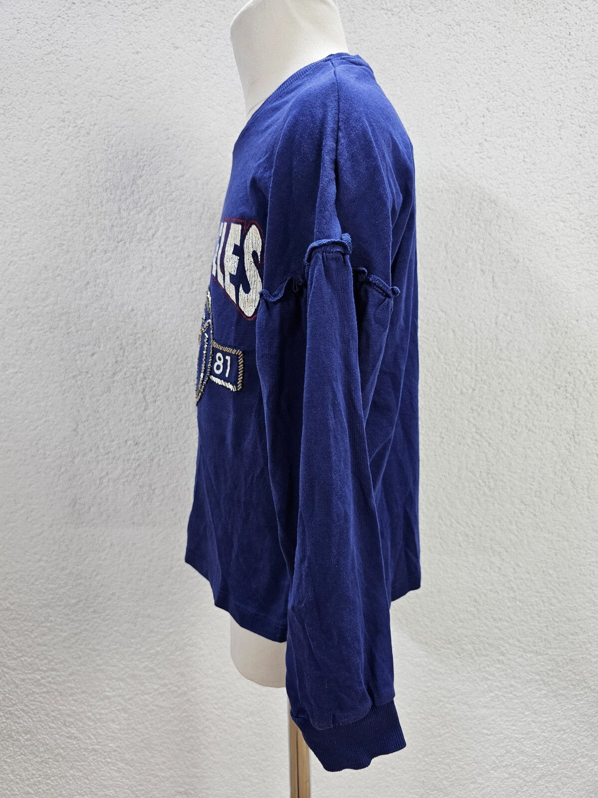 EK5495 Mädchen Langarmshirt von Guess, navy, Gr. 72