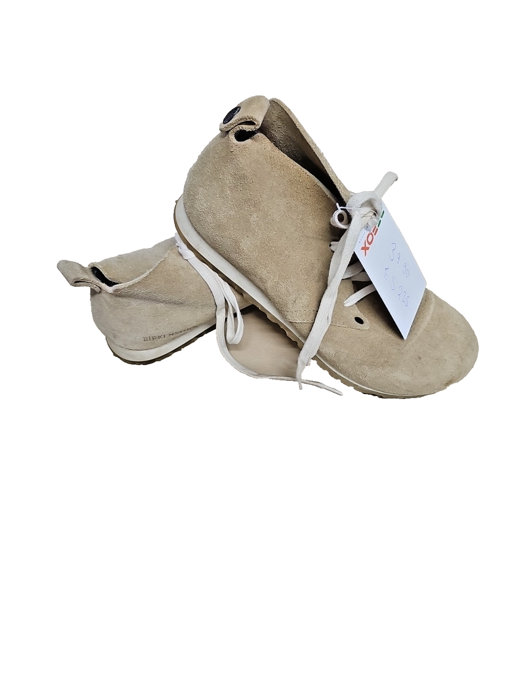 ES235 Birkenstock Wildlederschuhe Beige Gr 37 Echt Leder0