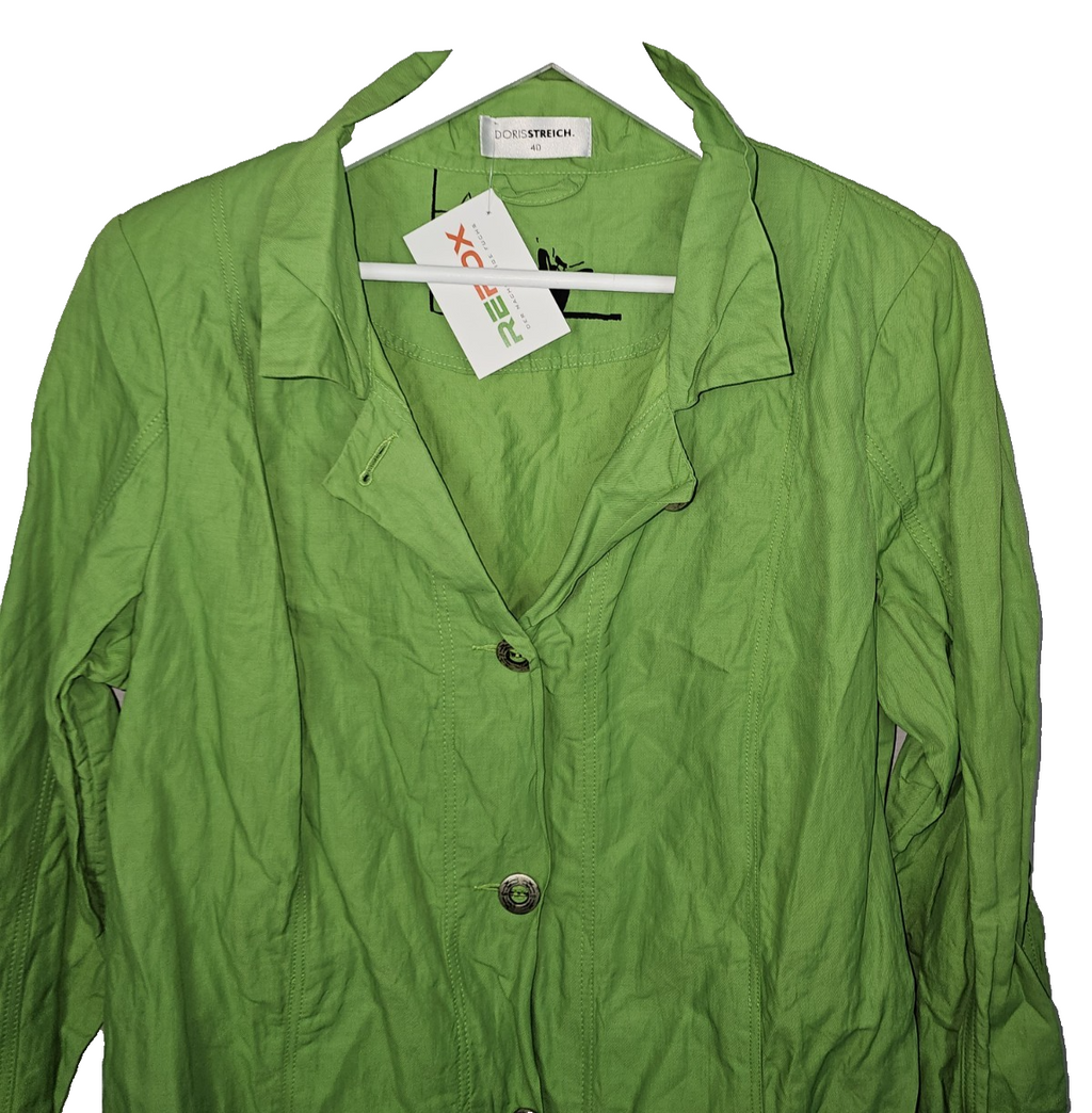 EK7647 Damen Bluse von Doris STREICH, Grün, Gr. 401