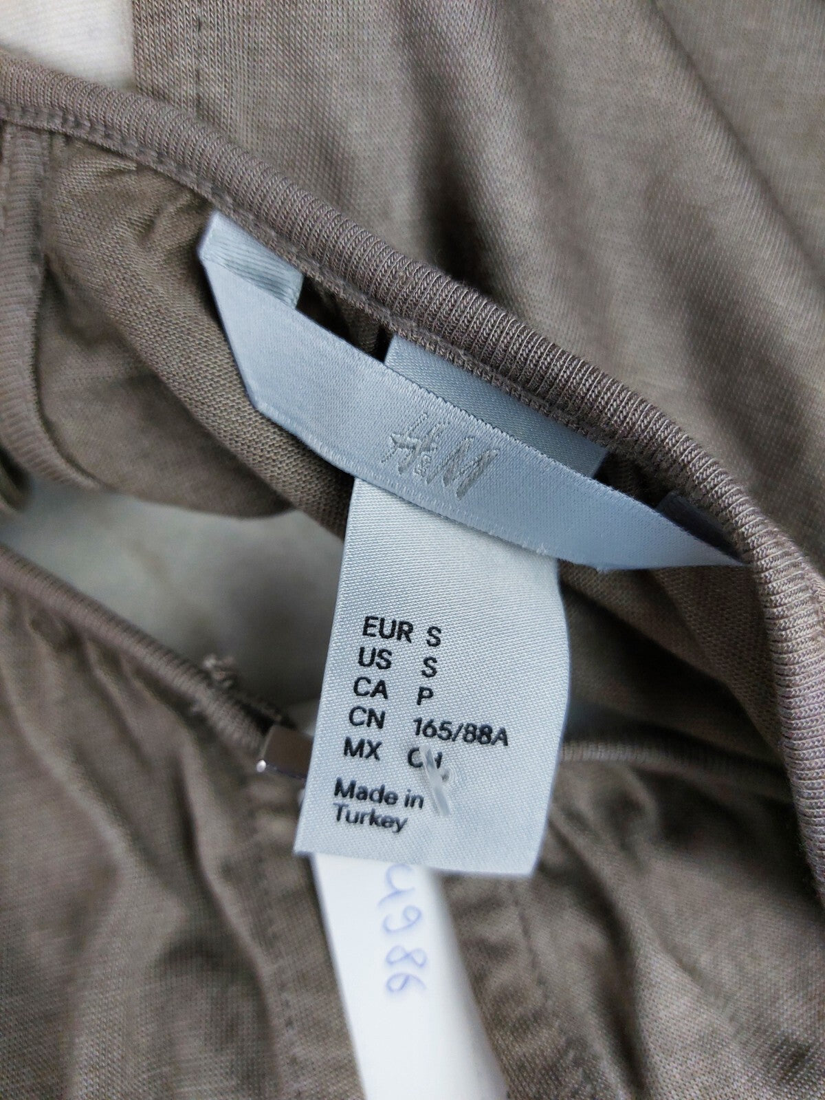 EK4986 Damen Shirt von H&M, grau, Gr. S5