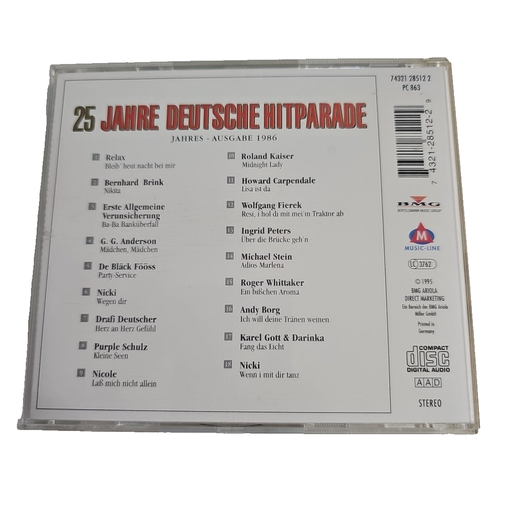 EB3144 25 JAHRE DEUTSCHE HITPARADE HECK/HÜBNER 2