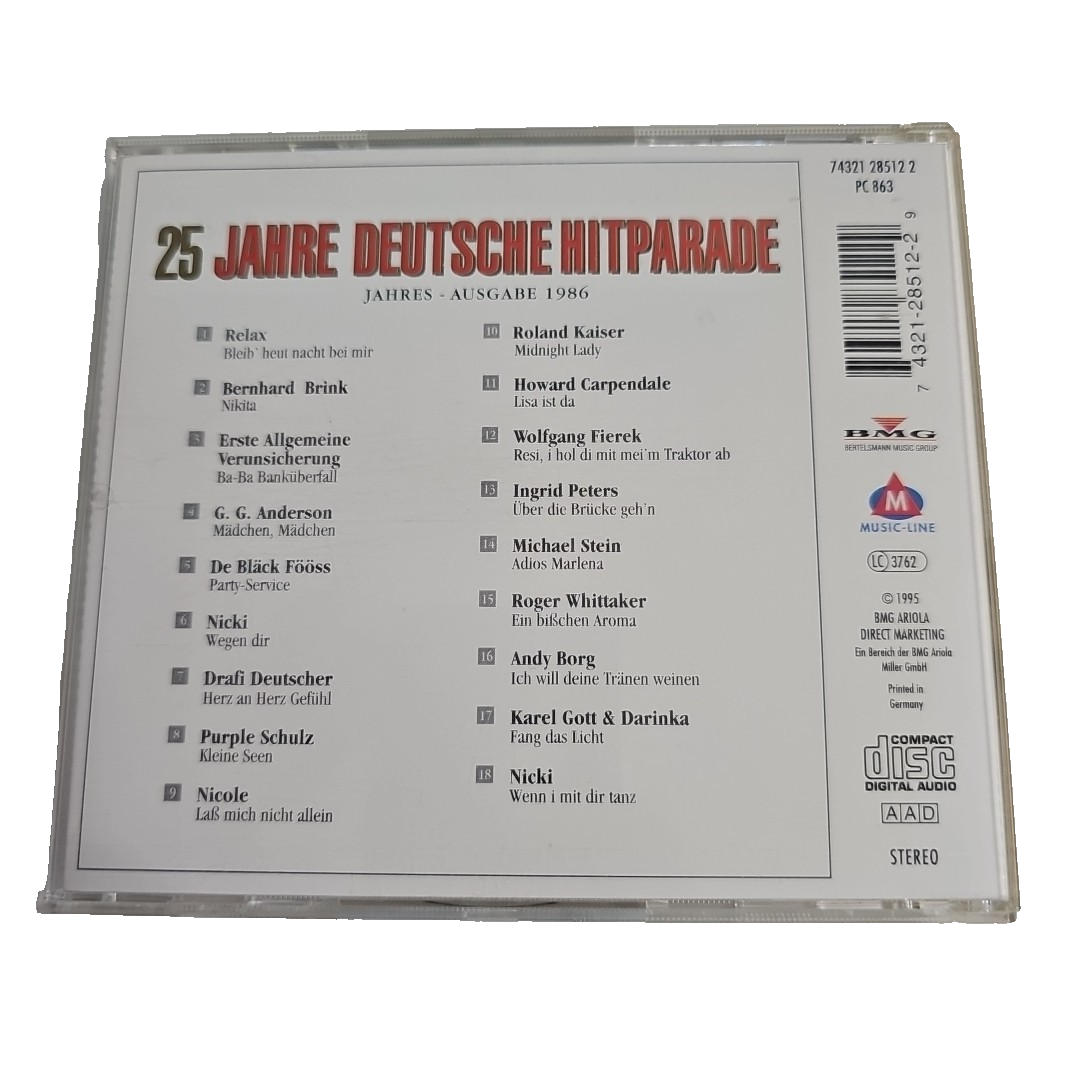 EB3144 25 JAHRE DEUTSCHE HITPARADE HECK/HÜBNER 2