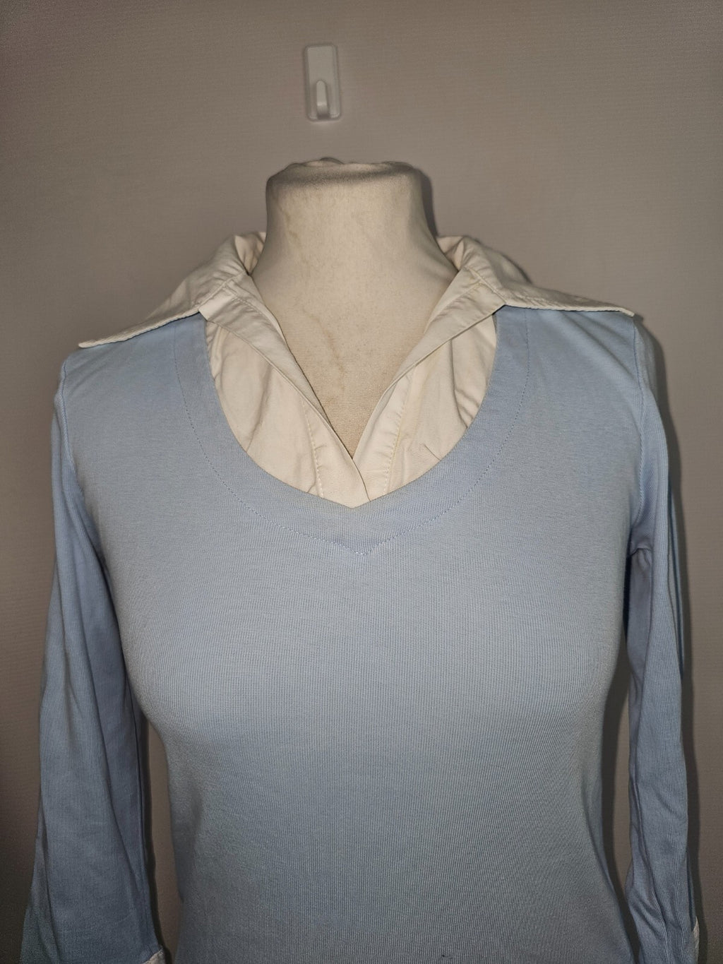 EK6525 Damen Bluse von Steilmann, blau, Gr.S1