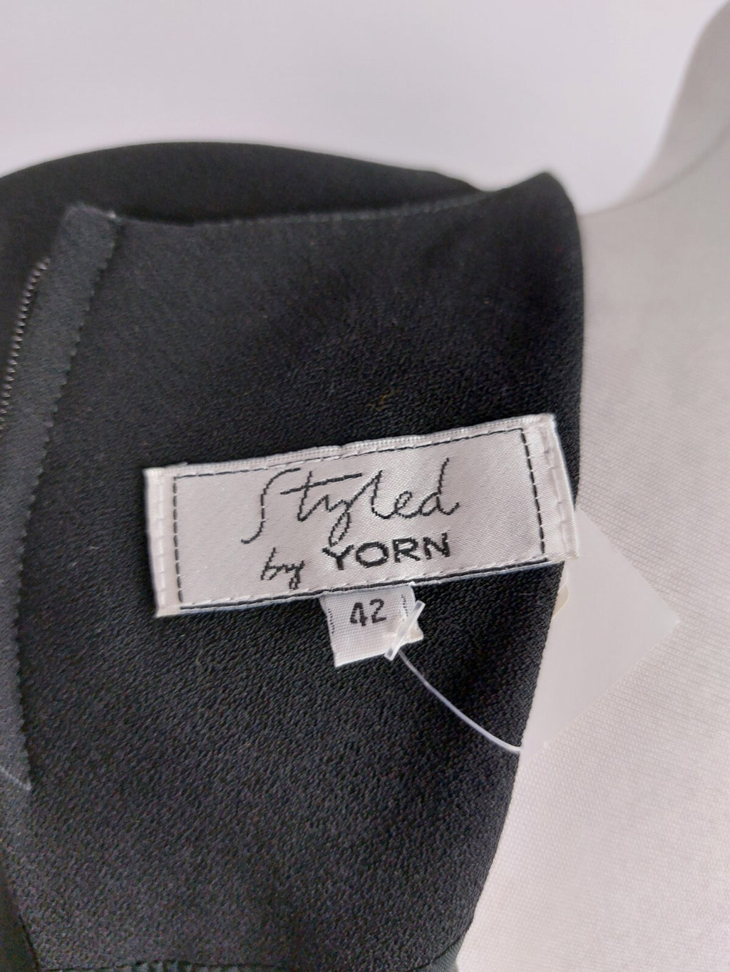 EK4744 Damen Kleid von Styled by YORN, schwarz, Gr.426