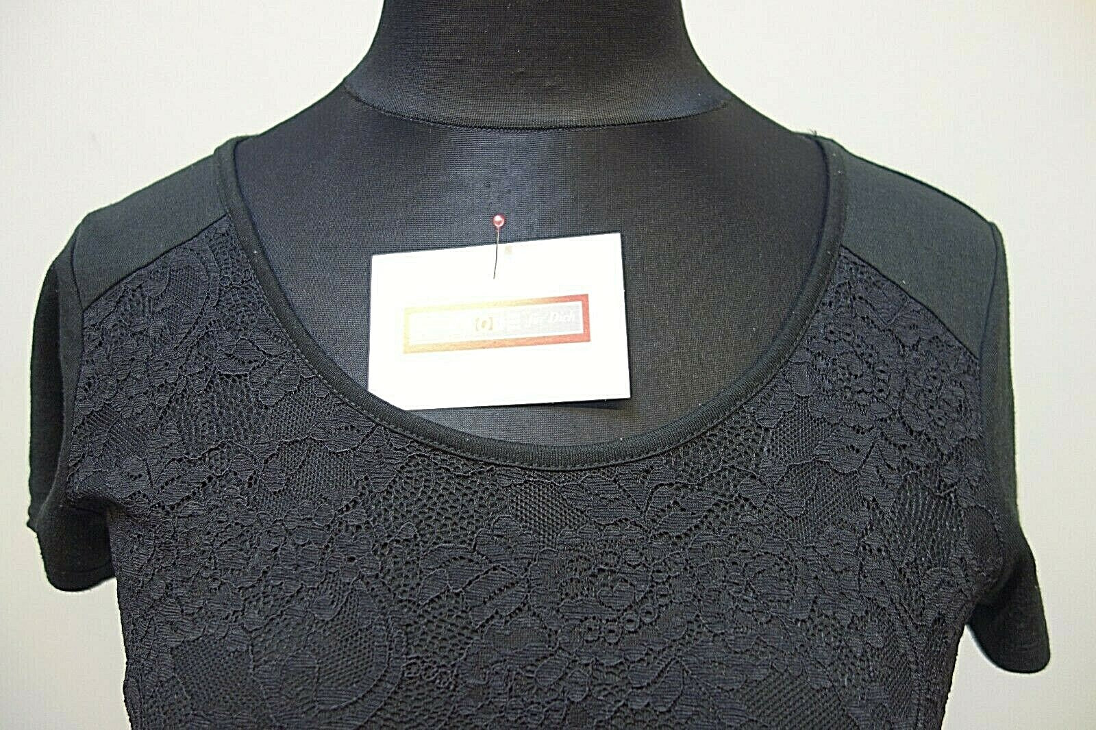 EK1069 Damen T-Shirt, von Tom Tailor, schwarz, Gr. L1