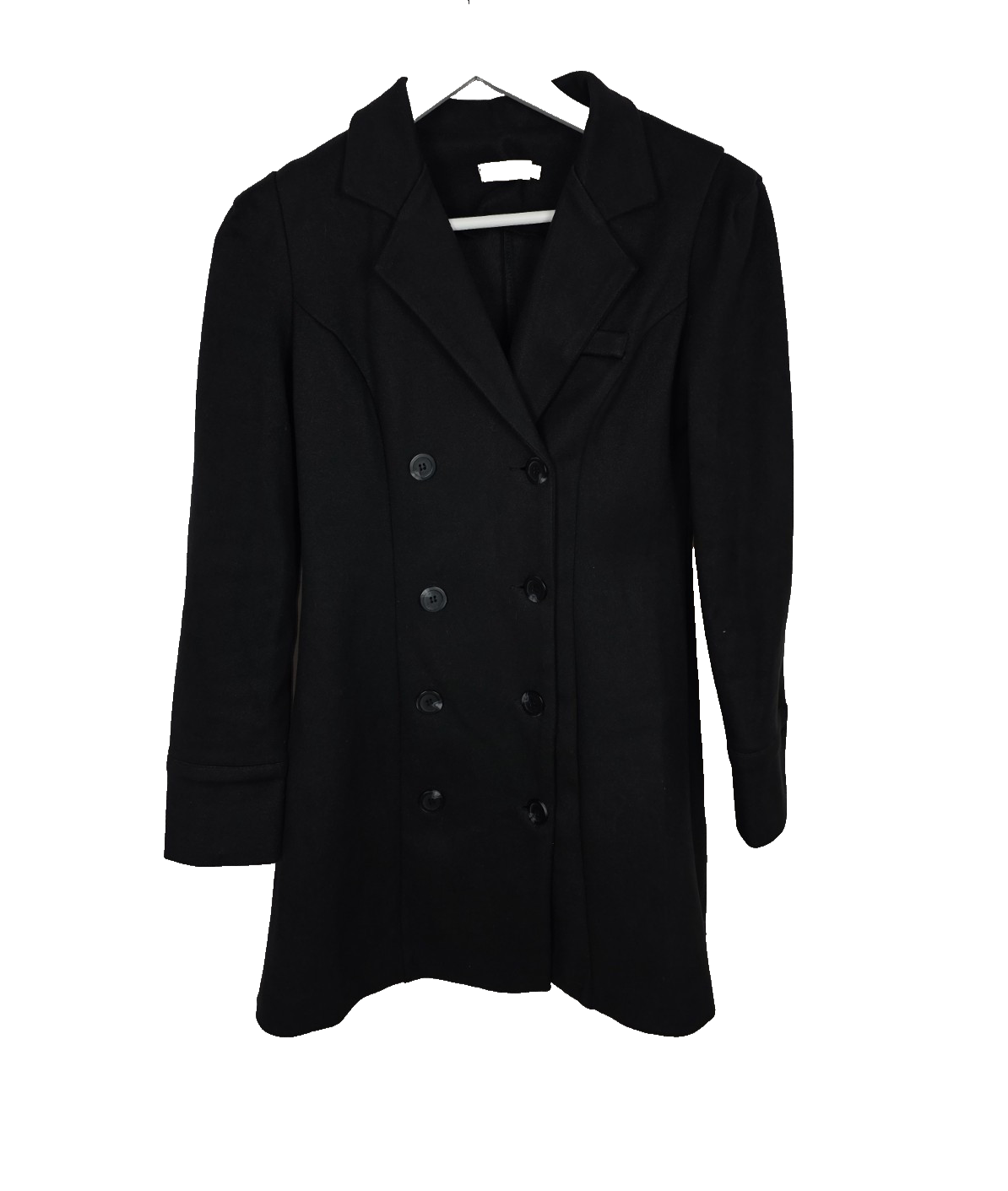 EK7182 Damen Mantel von Ruhot, Schwarz, Gr.M0