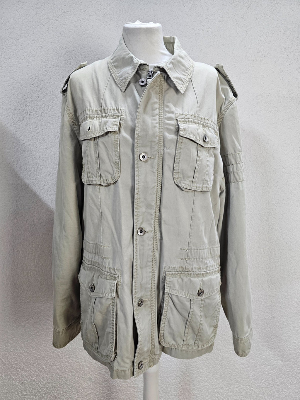 EK5269 Herren Jacke von Nils Sundström, beige, Gr. 520