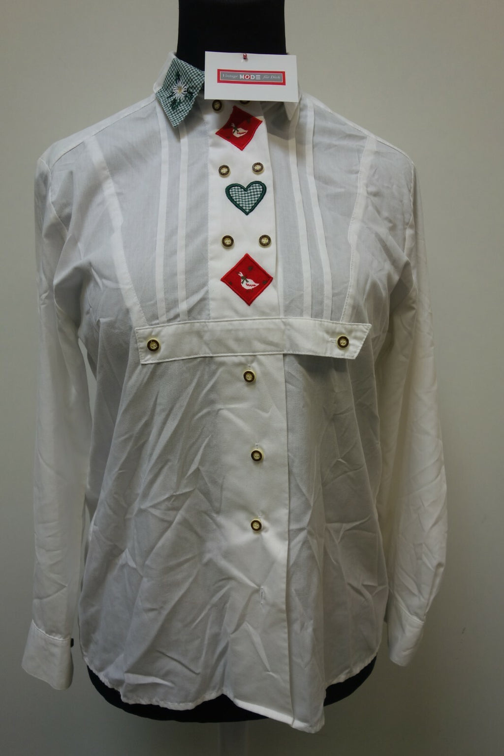 EK0846 Damen Bluse von Distler, weiß, 400