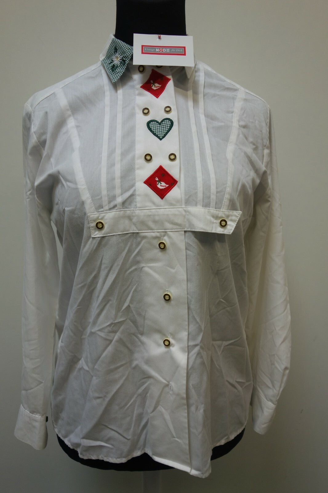 EK0846 Damen Bluse von Distler, weiß, 400