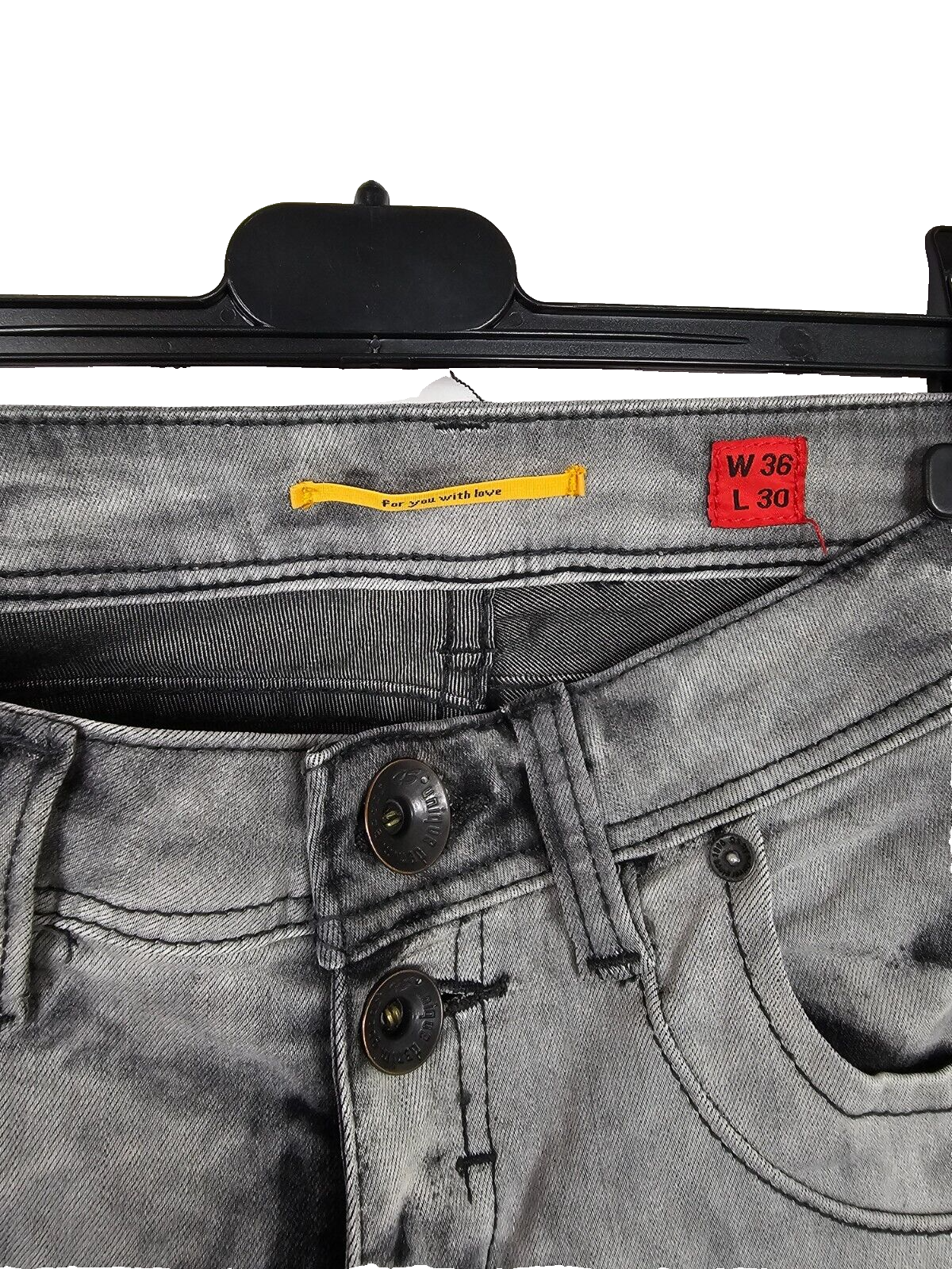 EK6648 Damen Jeans von s.Oliver, Grau, Gr.W36, L301
