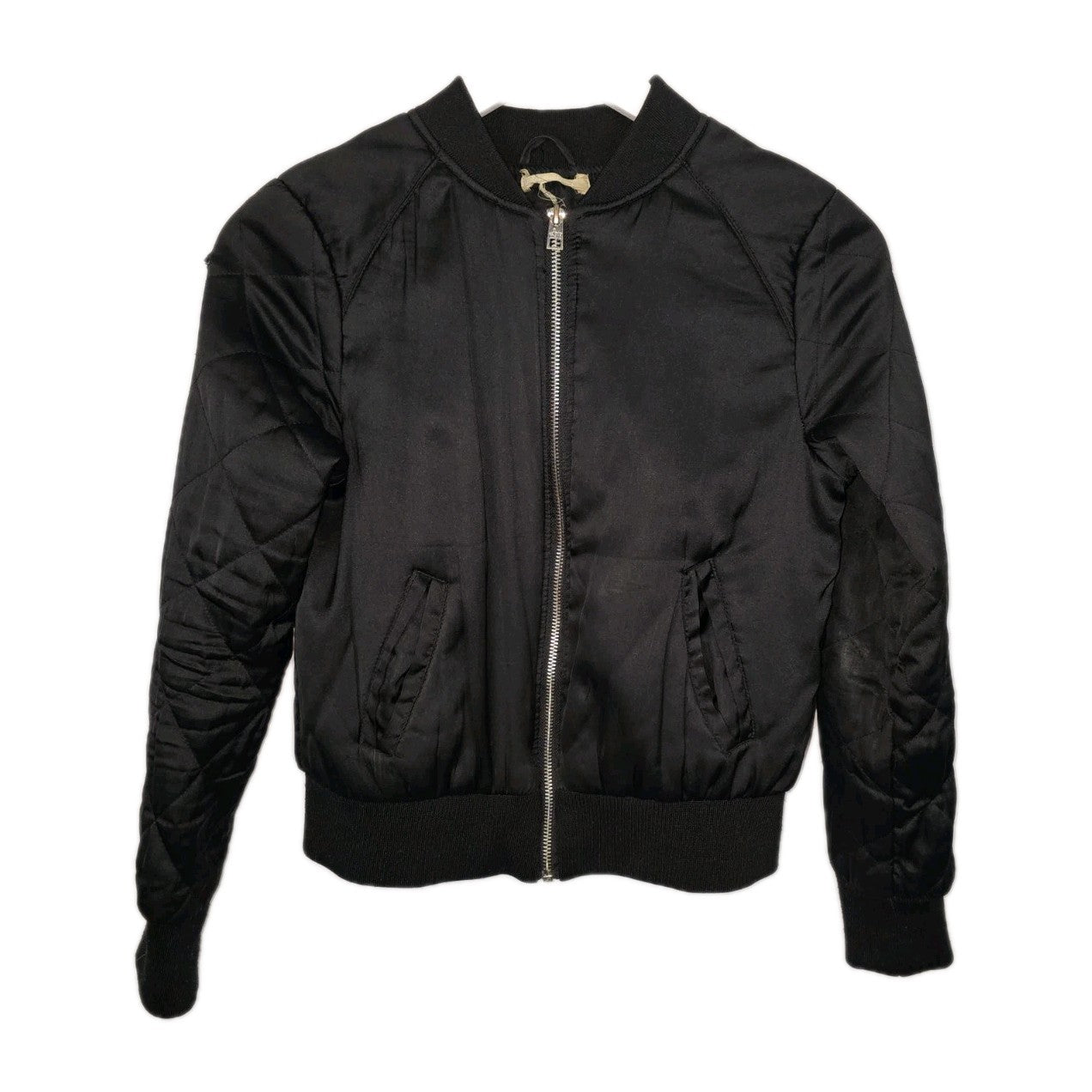 EK11059 Mädchen Jacke von H&M, schwarz, Gr.1580