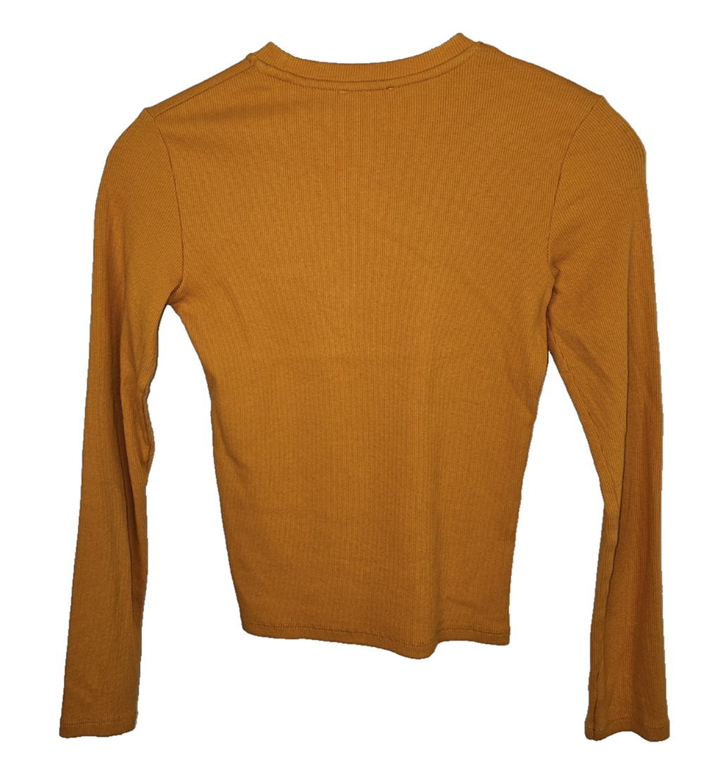 EK8027 Damen Sweatshirt von Tally Weijl,  Orange, Gr. S2