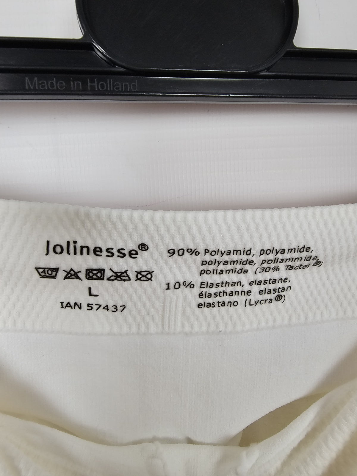 EK8912 damen Leggins von Jolinesse, Weiß, Gr. L3